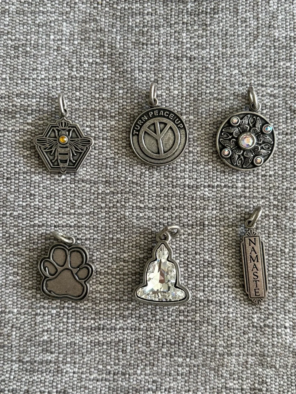 Alex and Ani Gold-Tone Bracelets with Assorted Charms